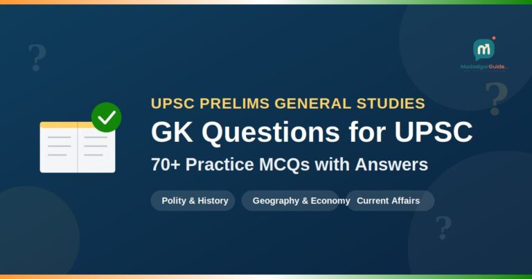 GK Questions for UPSC